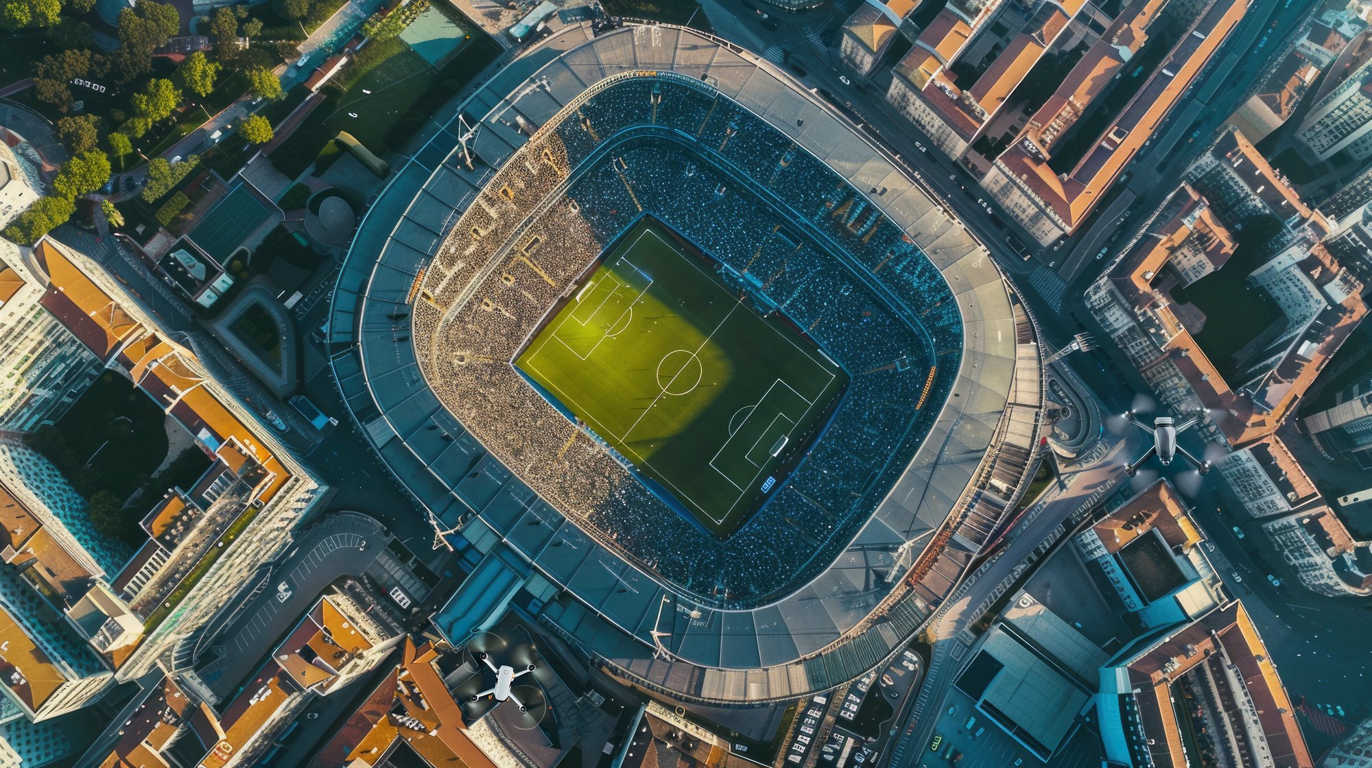 Stadium drone